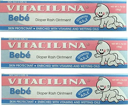 Baby Diaper Rash Ointment, 3-Pack